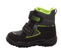 Schuh Textil \ HUSKY SCHWARZ/HELLGRÜN - Gr. - 38