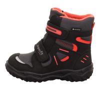 Schuh Textil \ HUSKY SCHWARZ/ROT - Gr. - 38