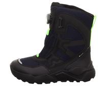 superfit Jungen Stiefel ROCKET 36 Blau/Hellgrün