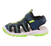 Superfit Jungen Tornado Light Sandale, Blau Gelb 8010, 35 EU