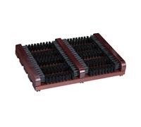 Schuhabstreifer mit Bürsten