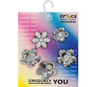 Schuhanstecker CROCS "Jibbitz 5erPack", silber, Schuhzubehör Schuhanstecker (83820954-0) silber