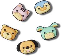 Schuhanstecker CROCS "Jibbitz™ Animal Friend", Kinder, bunt, PVC, Schuhzubehör Schuhanstecker, Tiermotive für Crocs Schuhe (41517101-0) bunt