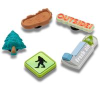 Schuhanstecker CROCS "Jibbitz™ Sasquatch Adventure", Kinder, bunt, PVC, Schuhzubehör Schuhanstecker, Schuh Anstecker im Outdoor Look (99059847-0) bunt