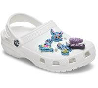 Schuhanstecker CROCS "Jibbitz™ Stitch Tropical", Jungen, grau (grau lila), PVC, Schuhzubehör Schuhanstecker, Charm, Anstecker, Schuh-Anstecker von Lilo und Stich (25697244-0) grau lila
