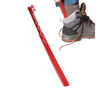 Schuhanzieher mit langem Griff - extra langer und robuster Heber | ergonomisches Design, Hilfsmittel für einfaches Anziehen von Schuhen, Hilfe für die tägliche Mobilität Co