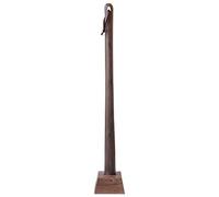 Schuhanzieher Schuhhelfer Stick Langer japanischer Stil Buchenholz Schuhlöffel, langlebiger schwarzer Walnuss-Schuhlöffel, Verschiedene Größen (Farbe: braun, Größe: 75 cm)