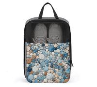 Schuhbeutel für Reisen, wasserdichte Schuhtasche, Schuhaufbewahrung, Organizer mit Reißverschluss und Griff, Sneaker-Tasche, Schuhbeutel, Golf-Schuhtasche, Fußball-Stollentasche, Stil, Einheitsgröße,