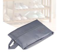 Schuhbeutel, Reise-Schuhbeutel, 6 Stück, wasserdicht, Reise-Schuhtasche, Schuhaufbewahrung, Organisation, Schuhtasche mit Reißverschluss, Grau, 1 Stück, Praktische Reise-Schuhtasche
