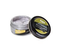 Schuhcreme Brillantsilber für Glattleder - Schuhpflege & Lederpflege zur Pflege und Farbauffrischung, mit natürlichen Wachsen, für Echt- und Kunstleder, 50 ml - Kaps Delicate Cream