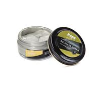 Schuhcreme Platin für Glattleder - Schuhpflege & Lederpflege zur Pflege und Farbauffrischung, mit natürlichen Wachsen, für Echt- und Kunstleder, 50 ml - Kaps Delicate Cream