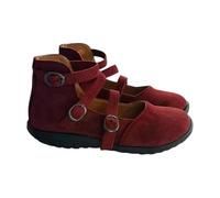 Schuhe Damen Flache Sohle Damenschuhe Runde Zehen Ballerinas Mit Verstellbarem Riemen Weichen Sohle Einzelschuhe Leicht rutschfeste Ballettschuhe High Top Balerinaschuhe Freizeitschuhe