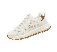 schuhe damen sommer elegant Sneaker & Sportschuhe Für Orthopädische Schuhe Bequeme Rutschfest Walkingschuhe Atmungsaktive Breite Füße Laufschuhe Keilabsatz Laufschuhe orthofeet damen Khaki 35