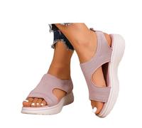 Schuhe Damen Sommer - Strand Schlappen Damen Schuhe Sandalen 36 Sport Barfuß Waschbare Sommer Trekkingsandalen Mit Fußbett Summer Sandals Women & Slides Für Rosa 40