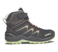 Lowa Maddox Warm GTX Mid Kinder Wander- und Bergschuhe, grau, 34 EU