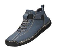 Schuhe Herren Atmungsaktive Wasserdicht OrthopäDische Sneakers Komfortable Lederschuhe Leichte Sportschuhe Outdoor Wanderschuhe Laufschuhe Freizeitschuheflach rutschfest BarfußSchuhe