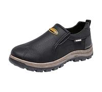 Schuhe Herren Sneaker Slip on - Slipper Rutschfest Dämpfung Freizeitschuhe Outdoor Wandern Trekkingschuhe Breite Füße Walkingschuhe Casual Wanderschuhe Leichtgewichts Laufschuhe Gym Sportschuhe