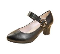 Schuhe Mit Absatz Für Damen Geschlossen Glitzer Abendschuhe Festliche Schuhe Elegant Und Bequem High Heels Blockabsatz Tanzschuhe Pumps Breite Füße Hochzeit Stöckelschuhe Ballschuhe