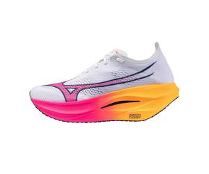 Schuhe Mizuno Wave Rebellion Pro 3 Hanabi Weiß Rosa AW25 Unisex, Größe 46,5 - EUR