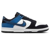 schuhe nike sportswear dunk low retro nas schwarz weis blau