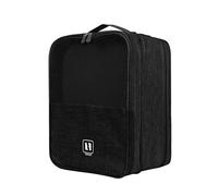 Schuhe Reisebühne Aufbewahrungsbeutel praktisch Easy Storage Travel Travel Schuhe Aufbewahrungsbehälter Schwarz M