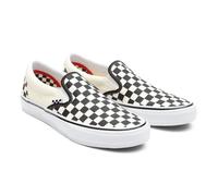 Vans Skate Slip-On (Checkerboard) black/off schuhe EUR