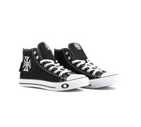West Coast Choppers Iron Cross Herren-Sneaker high - schwarz weiß EU45