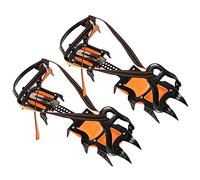 Schuhkrallen Schnee, Spikes für Schuhe mit 12 Zähnen Anti Rutsch Steigeisen Outdoor Kletterkralle, Zum Erklimmen des Gipfels, Zum Eisklettern