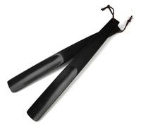 Schuhlöffel Holz Schuhanzieher lang 38cm 2er Schwarz