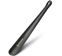 Schuhlöffel lang 42cm Metall Schwarz