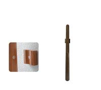 Schuhlöffel Lang Magnetischer Schuhlöffel aus Holz mit langem Griff, langer Schuhlöffel, Horn for Schuhe, einfachere Unterstützung von Schuhlöffeln für Herren Damen Senioren(Dark brown,55 cm)