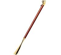 Schuhlöffel Lang Stabil High-End-Luxus-Löwenkopfform Schuhanzieher, Haushalt Langer Und Kurzer Griff Shoehorn, Einfach Zu Lagern Schuhheber, Exquisite Aufbewahrungstasche