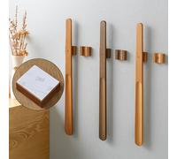 Schuhlöffel mit langem Griff (55 cm) – magnetisch, ergonomisch & aus Buchenholz – in Natur oder Walnuss – ideal für Senioren, Schwangere & bei Bewegungseinschränkungen