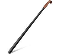Schuhlöffel Schuhanzieher 80cm Metall Schwarz Lang 1er Schwarz C