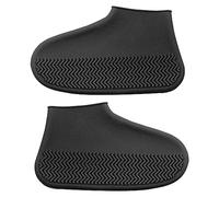 Schuhschoner Outdoor - Rutschfeste Silikon-Überschuhe für verschneite Tage,Wasserabweisende, flexible Schuhüberzüge für Camping, Reisen, Radfahren, Wandern,
