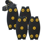 Schuhspikes Anti Rutsch Schuhspikes, 4 Stück 5 Spikes Schuhkrallen Eiskrallen, Spikes für Schuhe Winter, rutschfeste Eisspikes für Schuhe und Stiefel Für SchuheWinter, für Kinder und Erwachsene