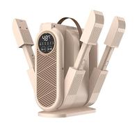 Schuhtrockner Elektrisch 2 Paare Timer Antibakteriell 360 Grad Trocknung | 360 Grad Trocknung für Sportschuhe Skistiefel kompakter Schuhtrockner mit Timer antibakterielle Wirkung für Sport und Alltag