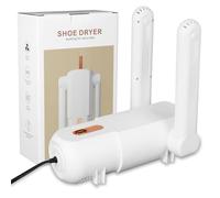 Schuhtrockner Elektrisch,Stiefelwärmer mit 3 Timer-Modi & Antibakterieller Funktion,Kinderschuh-Trockner,faltbares Design, geeignet für Turnschuhe, Fußballschuhe, Handschuhe und Skischuhe