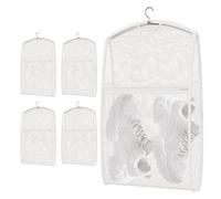 Schuhwäschetasche - Set mit 5 Beuteln für Turnschuhe | Wiederverwendbare tragbare Hängetasche zum Waschen und Trocknen von Turnschuhen und Hausschuhe