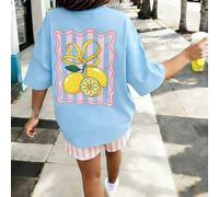 [Schulanfang] 1 Stück bedrucktes Kurzarm T-Shirt für Tween Mädchen, lässiges Rundhals Sommer Tee, geeignet für tägliche Schuluniform, Einkaufen und Sp
