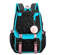 Schulbuchbag für Mädchen, Mode -Rucksack für Frauen Mehrere Fächer