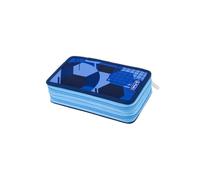 herlitz Schüleretui Doppel "Blue Goal", 23-teilig 2 Fächer, Reißverschlüsse, farbiges Innenmaterial, - 1 Stück (400205859)