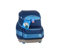 Schulranzen, denim/dove | Gewicht ca. 990 g | Finkid | Schulbedarf | Schulrucksack | nachhaltige Materialien | 100 % Polyester (recycelt)