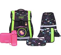 Schulranzen MCNEILL "Bravo, inkl. Etui, Turnbeutel", Kinder, Gr. B/H/T: 30cm x 40cm x 22cm, bunt (capybar), Polyester, Rucksäcke (39215416-0) capybar