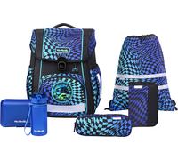 McNeill Schulranzen Set BRAVO 9tlg. , GAMER