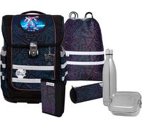 McNeill Schulranzen-Set ERGO COMPACTO, 5tlg. TRON -Kollektion 2024-