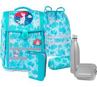 Schulranzen MCNEILL "Perfecto, Arielle", Jungen, Gr. B/H/T: 30cm x 38,5cm, arielle, Polyester, Rucksäcke, inkl. Federmäppchen, Turnbeutel, Schlamperrolle & Motivmagnet (50738153-0) arielle