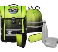 McNeill PERFECTO Schulranzen Set, 5tlg. Gradient Lemon