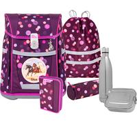 McNeill Schulranzen-Set TENERO 5tlg. RUBY -Kollektion 2024-