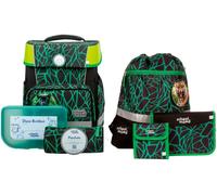 School-Mood Champion Schulranzen-Set grün